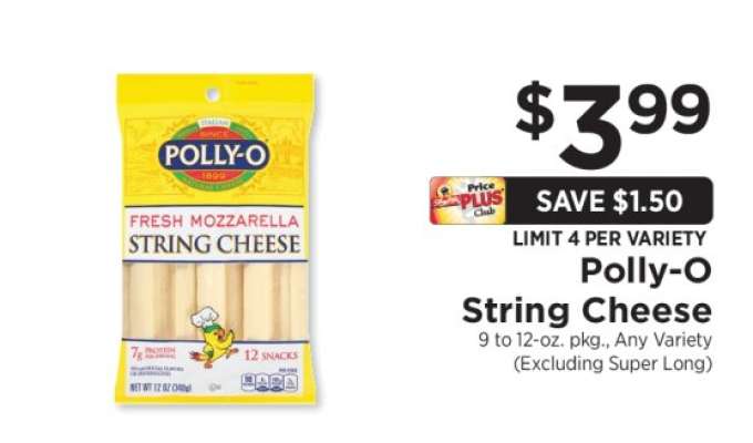 Polly-O String Cheese