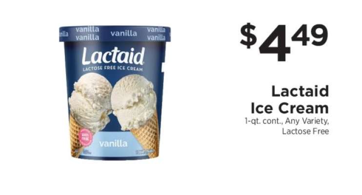 Lactaid Ice Cream