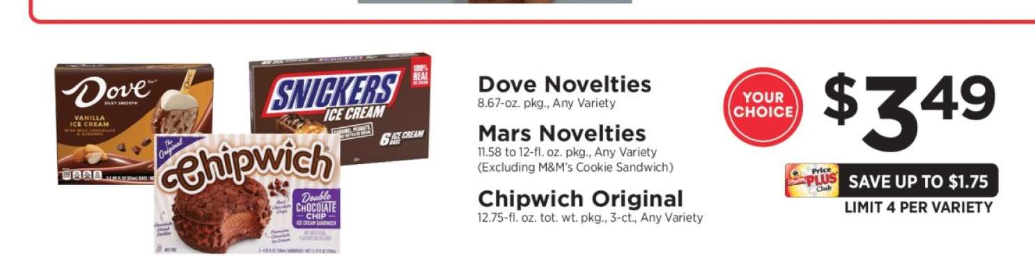 Dove Novelties / Mars Novelties / Chipwich Original