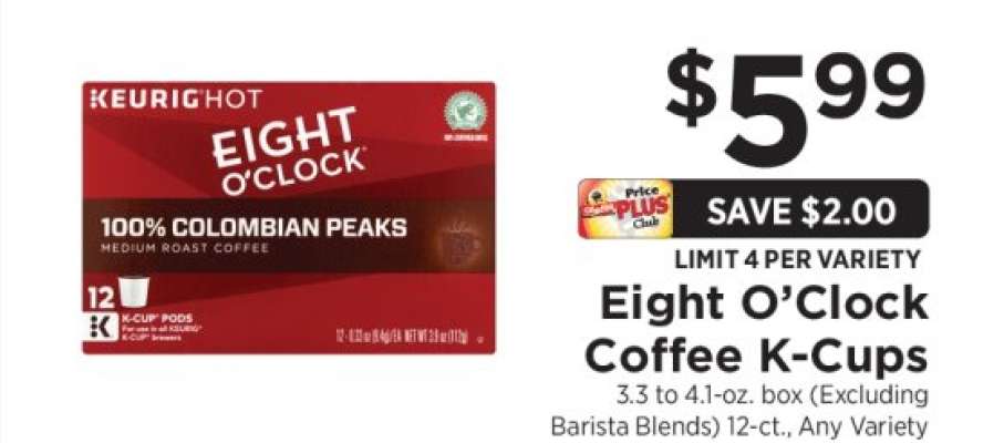 Eight O'Clock Coffee K-Cups