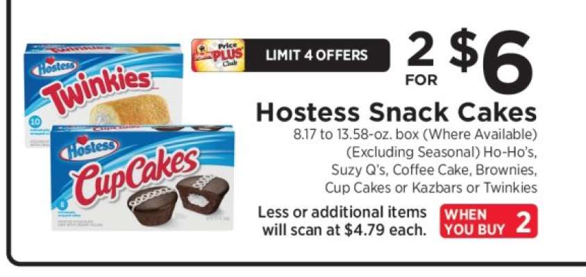 Hostess Snack Cakes