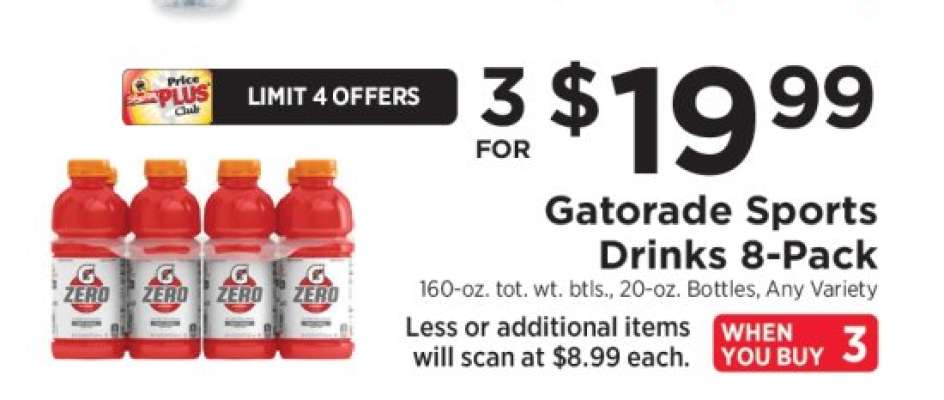 Gatorade Sports Drinks 8-Pack