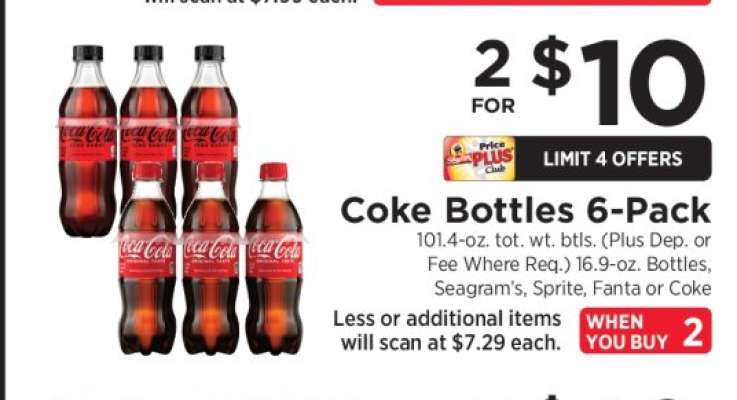 Coke Bottles 6-Pack
