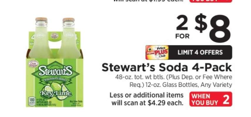 Stewart's Soda 4 Pack