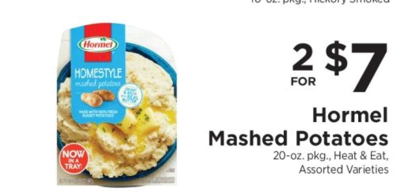 Hormel Mashed Potatoes