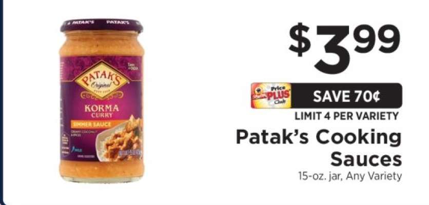 Patak's Cooking Sauces