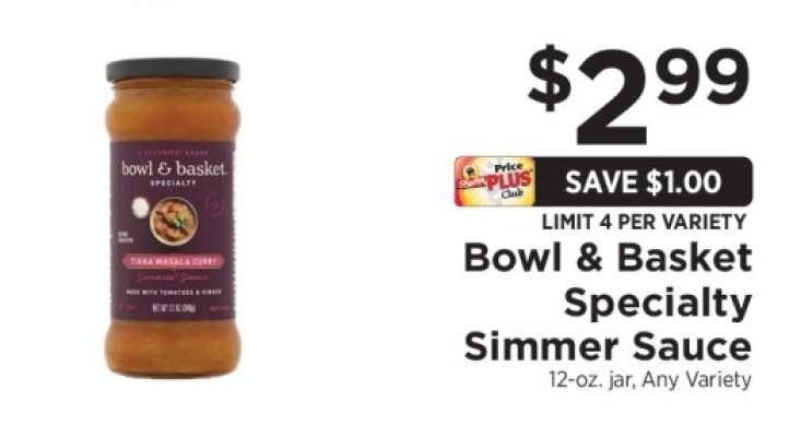 Bowl & Basket Specialty Simmer Sauce