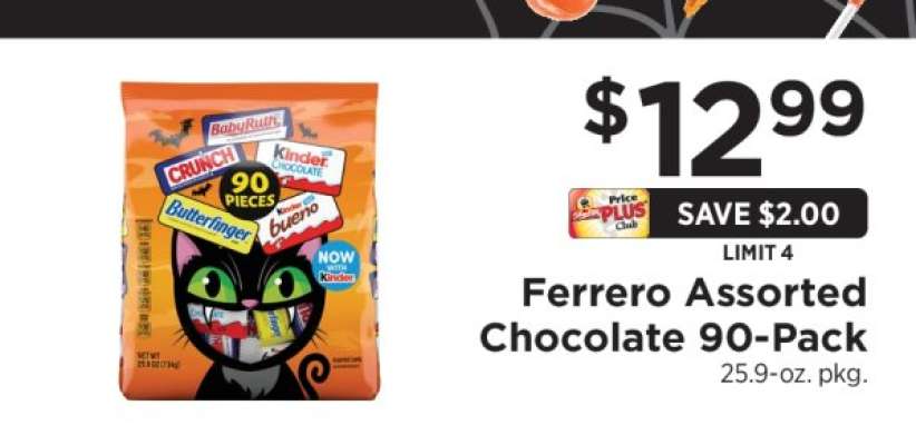 Ferrero Assorted Chocolate 90-Pack