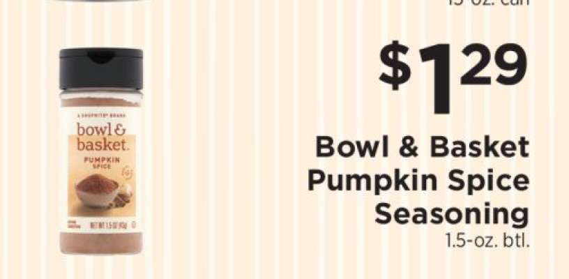 Bowl & Basket Pumpkin Spice Seasoning