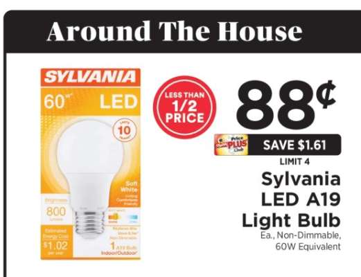Sylvania LED A19 Light Bulb