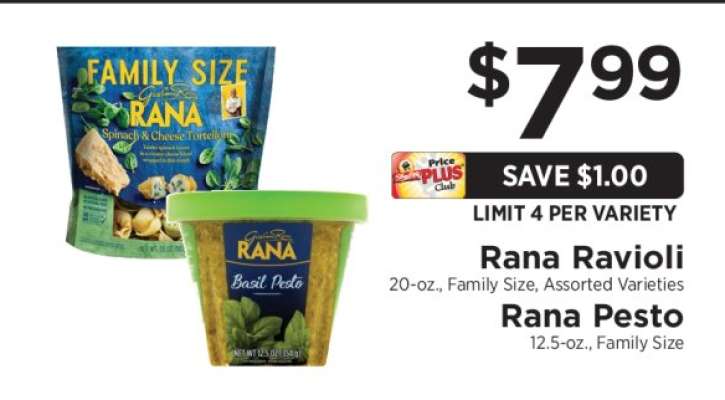Rana Ravioli / Rana Pesto