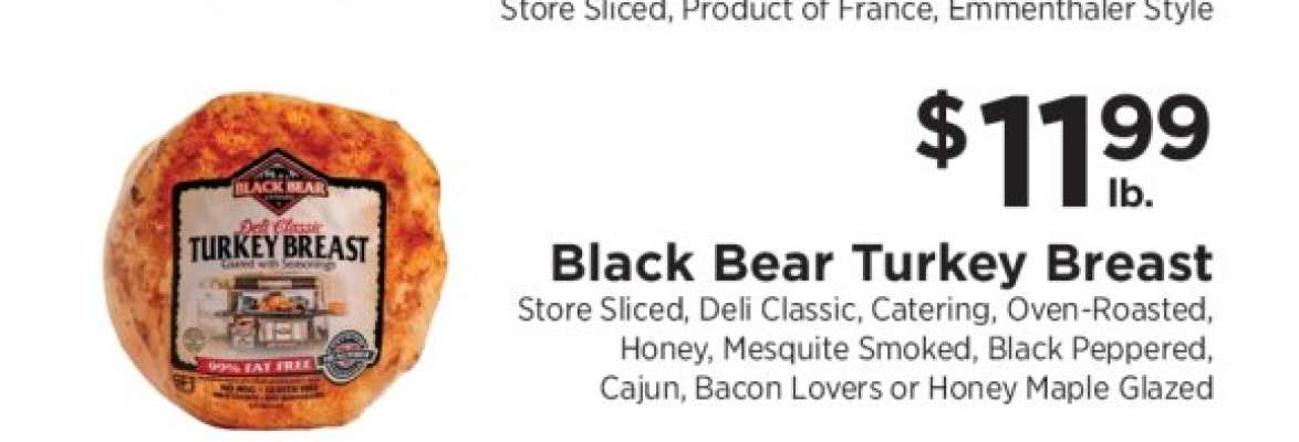 Black Bear Turkey Breast