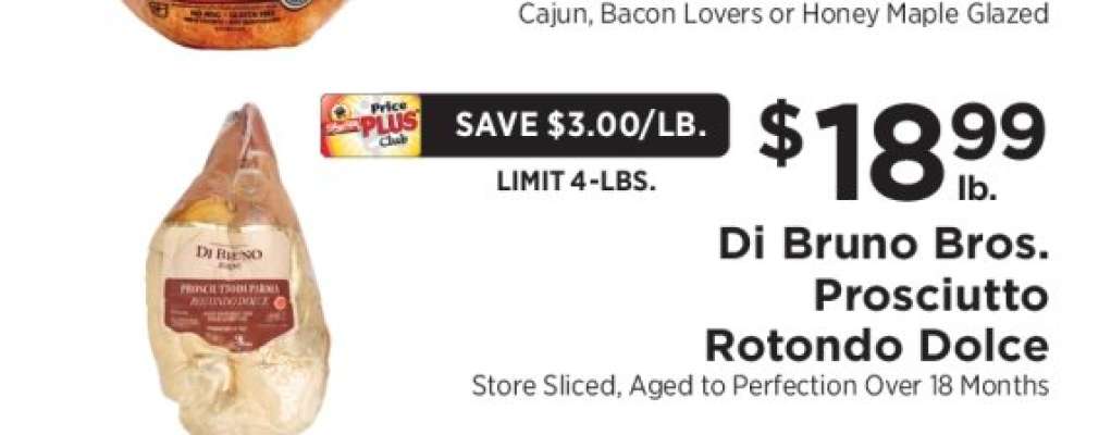 Di Bruno Bros. Prosciutto Rotondo Dolce