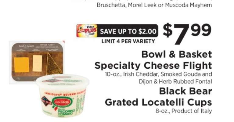 Bowl & Basket Specialty Cheese Flight