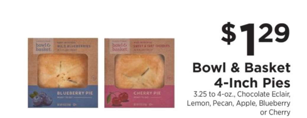 Bowl & Basket 4-Inch Pies