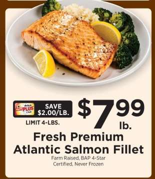 Fresh Premium Atlantic Salmon Fillet