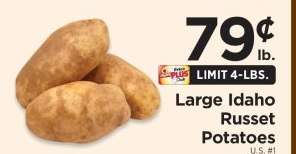 Large Idaho Russet Potatoes