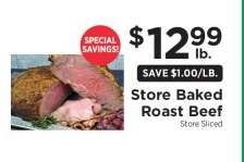 Store Baked Roast Beef