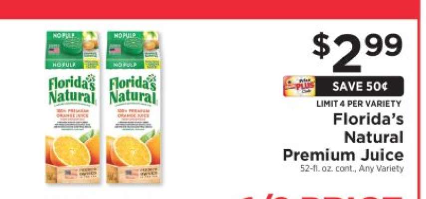 Florida's Natural Premium Juice