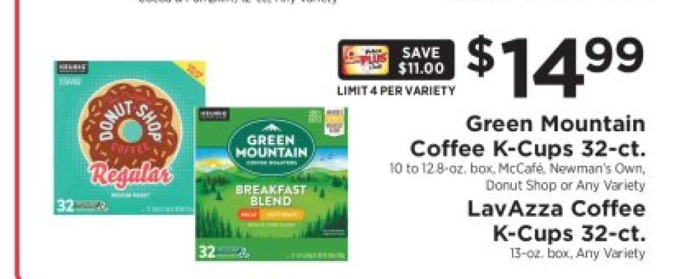 Green Mountain Coffee K-Cups 32-Ct.