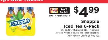 Snapple Iced Tea 6-Pack