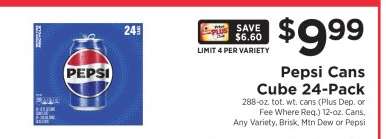 Pepsi Cans Cube 24-Pack