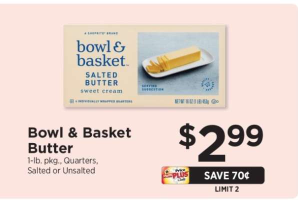 Bowl & Basket Butter