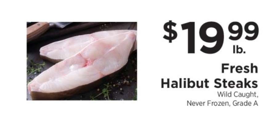 Fresh Halibut Steaks