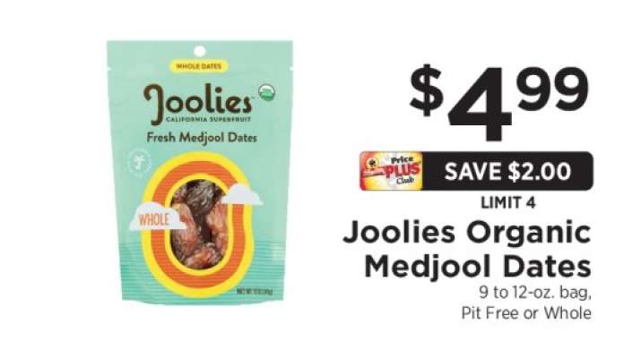 Joolies Organic Medjool Dates