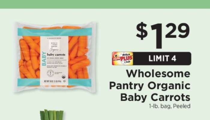 Wholesome Pantry Organic Baby Carrots
