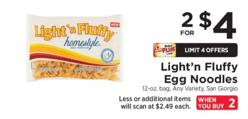 Light 'n Fluffy Egg Noodles