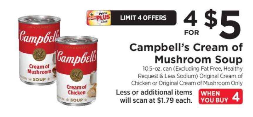 Campbell's Cream of Mushroom Soup