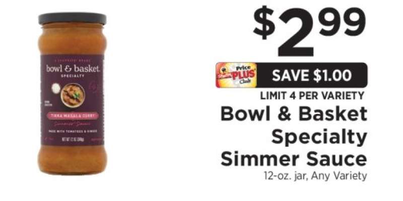 Bowl & Basket Specialty Simmer Sauce