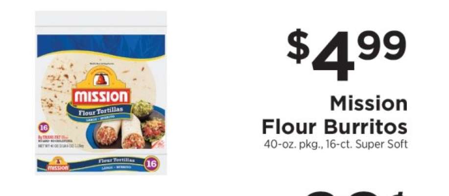 Mission Flour Burritos