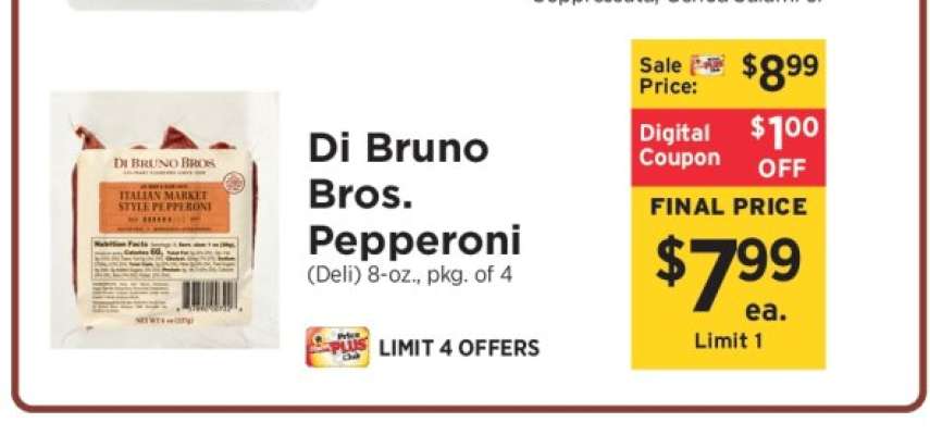 Di Bruno Bros. Pepperoni