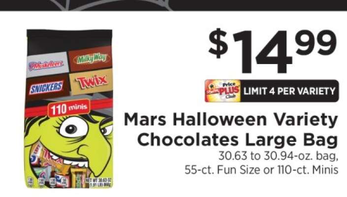 Mars Halloween Variety Chocolates Large Bag