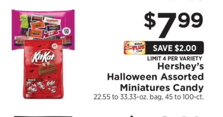 Hershey’s Halloween Assorted Miniatures Candy