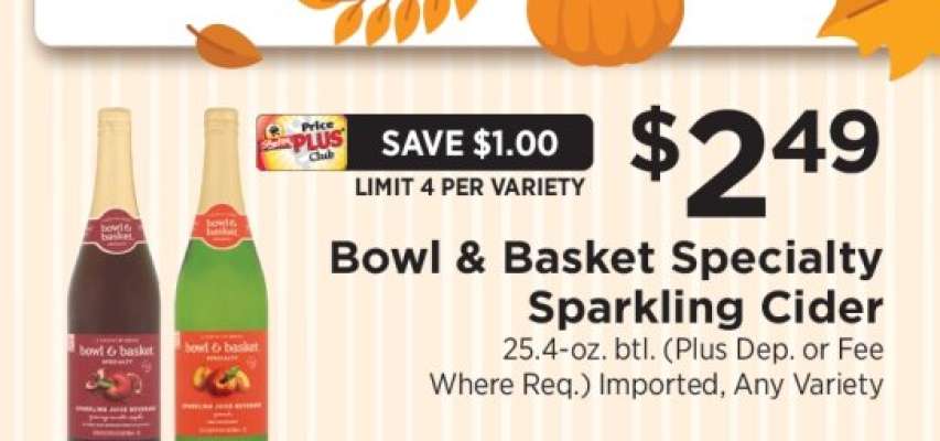 Bowl & Basket Specialty Sparkling Cider