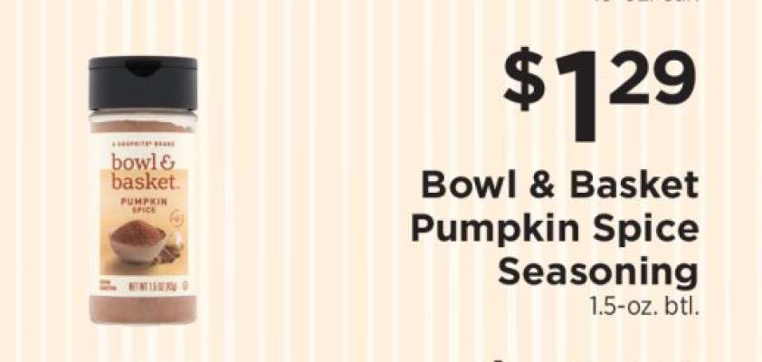 Bowl & Basket Pumpkin Spice Seasoning