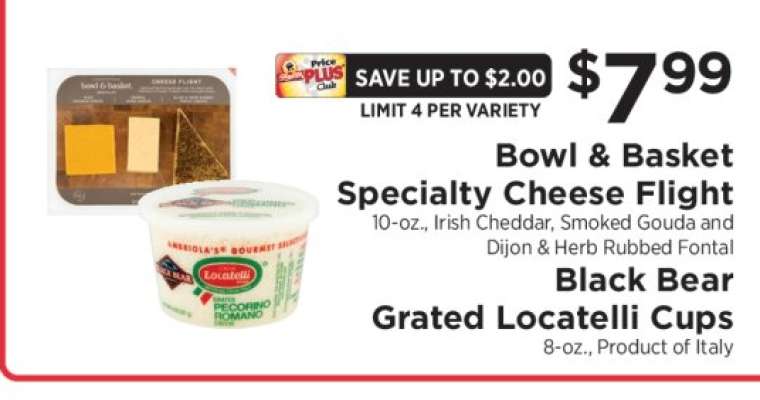Bowl & Basket Specialty Cheese Flight