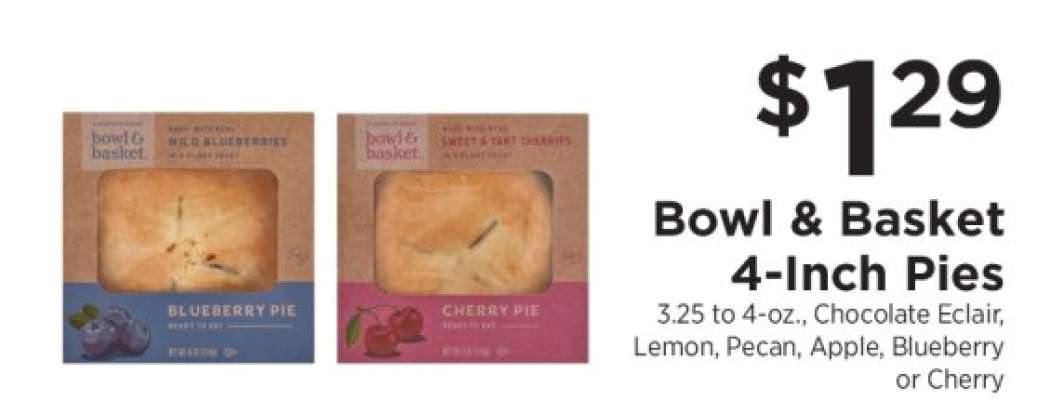 Bowl & Basket 4-Inch Pies