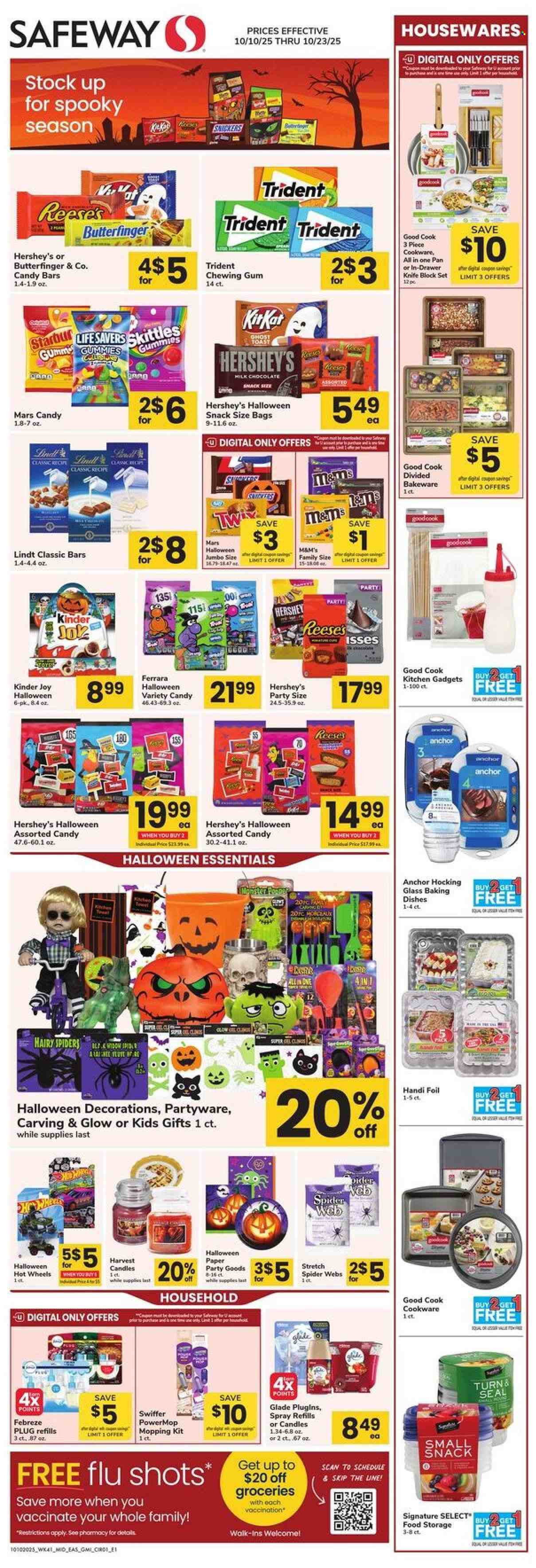 Safeway ad - 10/10/2025 - 10/23/2025. Page 1
