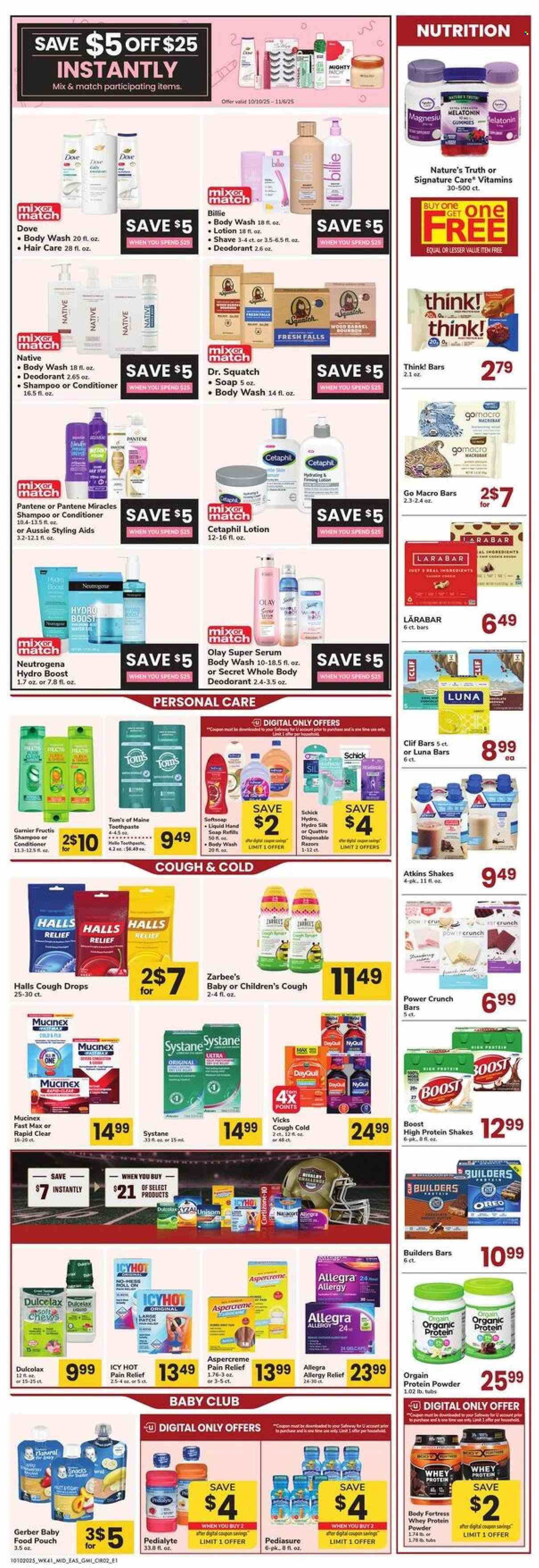 Safeway ad - 10/10/2025 - 10/23/2025. Page 2