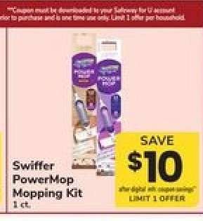 Swiffer PowerMop Mopping Kit