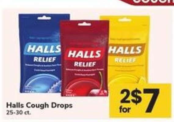 Halls Cough Drops*