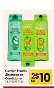 Garnier Fructis Shampoo or Conditioner