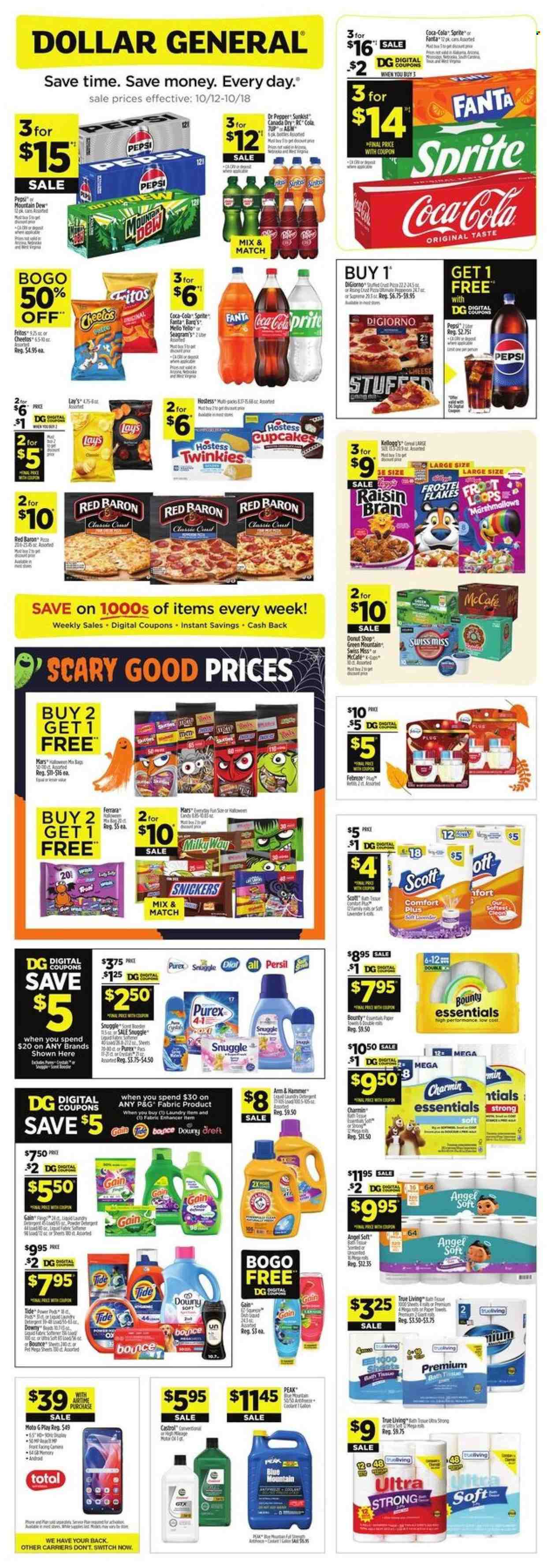 Dollar General ad - 10/12/2025 - 10/18/2025. Page 1