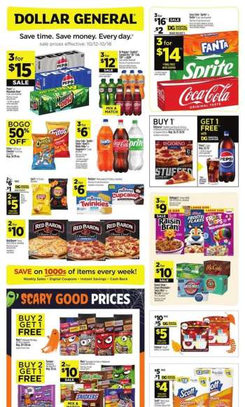 Dollar General Flyer - 10/12/2025 - 10/18/2025.