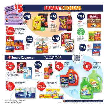 Family Dollar Flyer - 10/12/2025 - 10/18/2025.