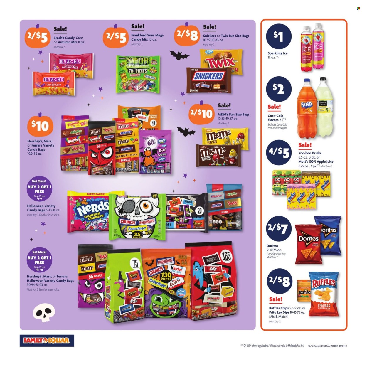 Family Dollar ad - 10/12/2025 - 10/18/2025. Page 3